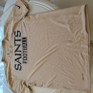 Nike Saints Football Dri-Fit T-Shirt Medium